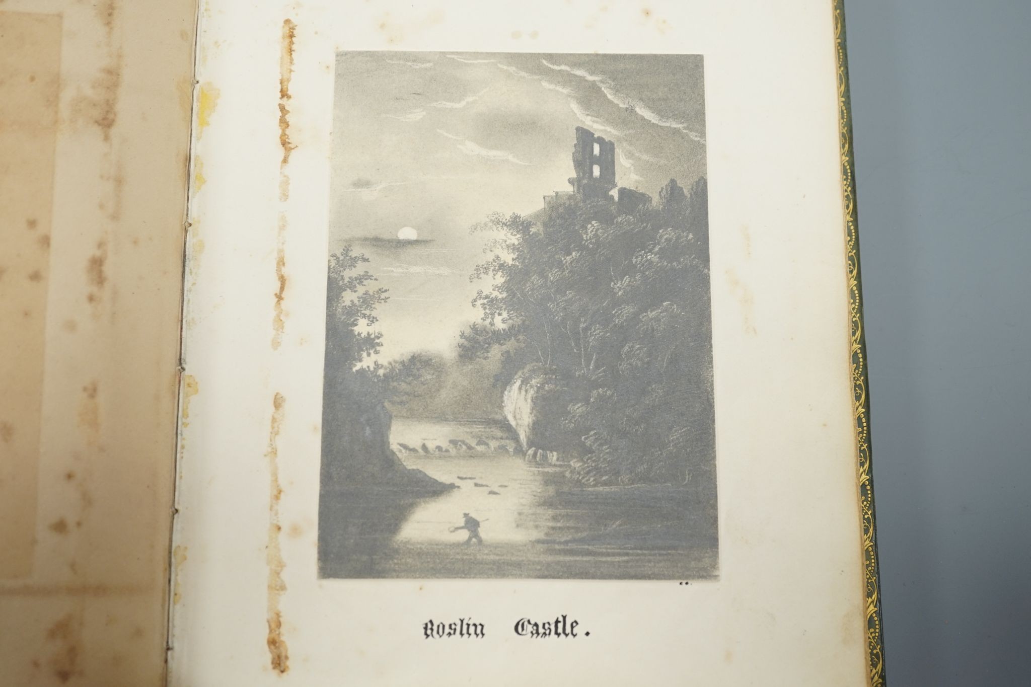 An early 19th century album of 152 watercolours, and pencil and ink drawings, including natural history still life subjects, land and seascapes and vignettes, many with accompanying verse and prose, by approximately 30 d